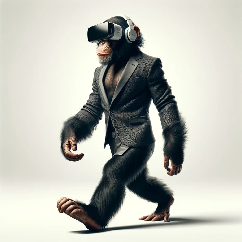 walking-chimp-vr-headset